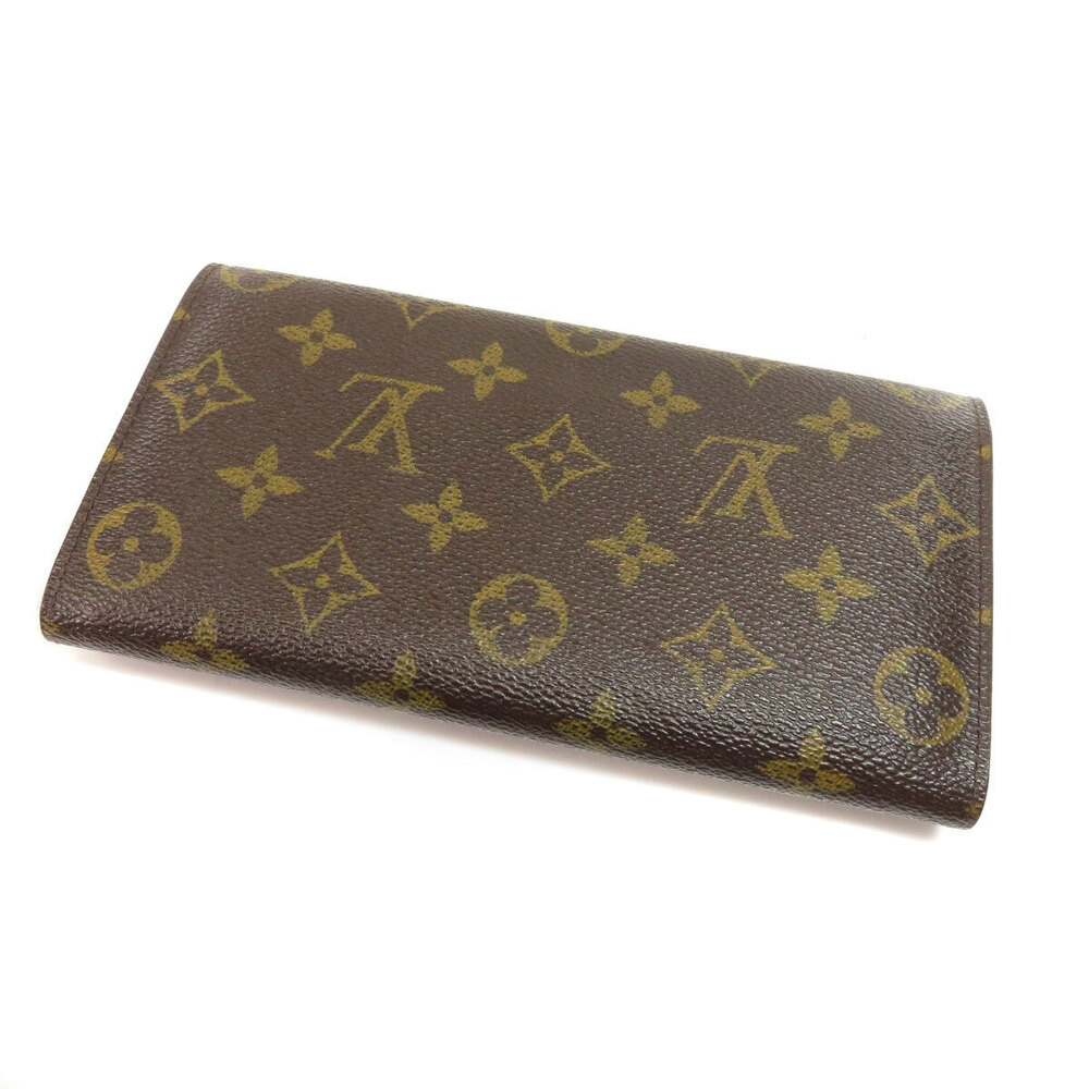 Louis Vuitton Sarah Canvas Monogram Wallet Portefeuille Long